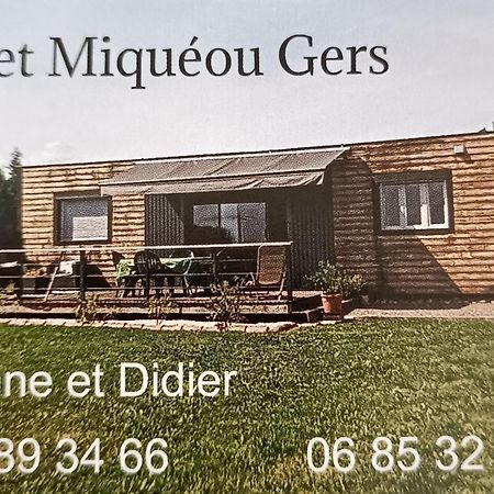 Chalet Miqueou Gers Marseillan  Exteriör bild